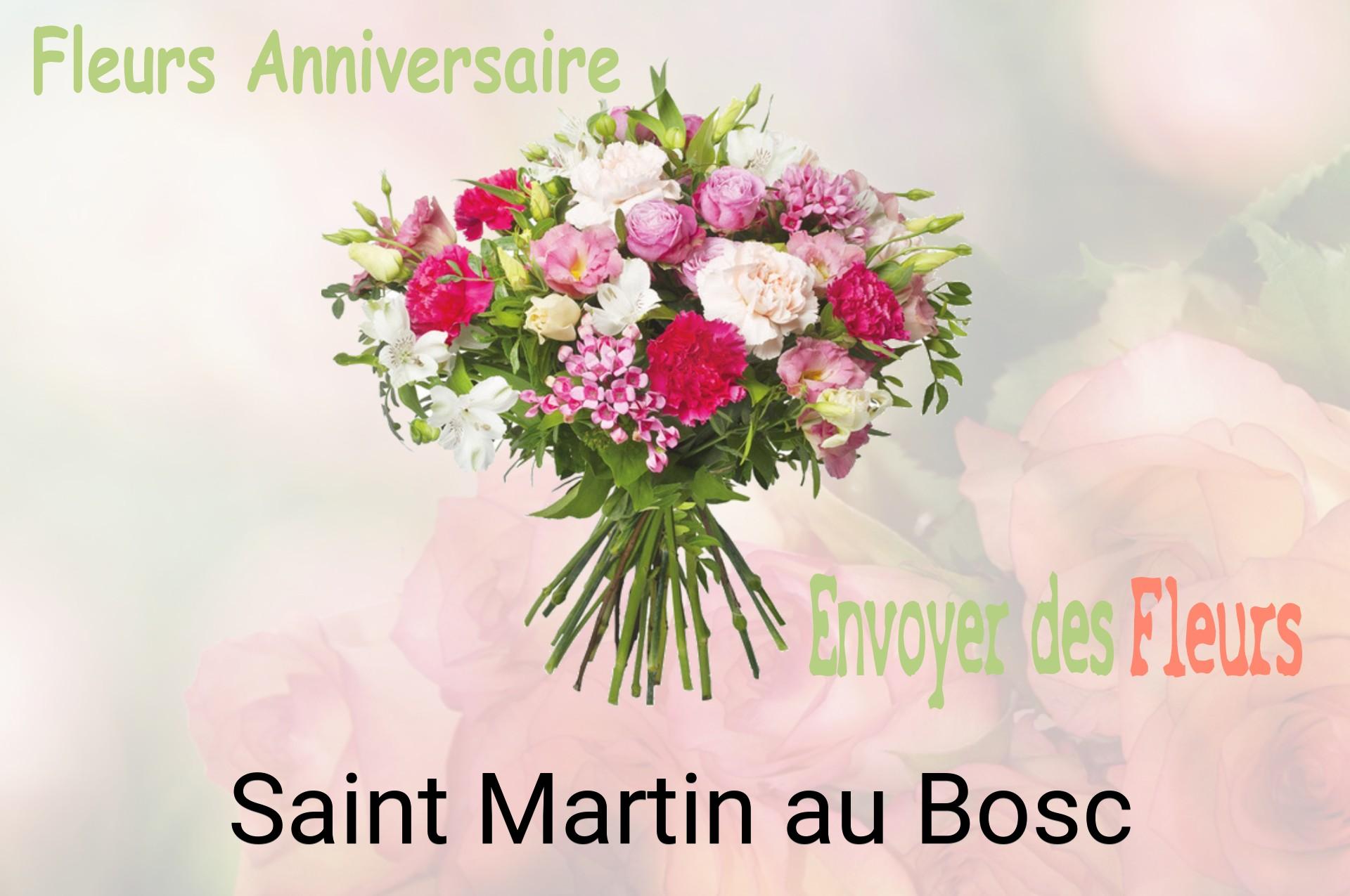 Bouquet de fleurs d’anniversaire livré à Saint-Martin-au-Bosc